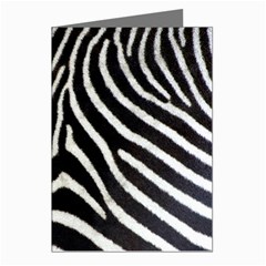 Zebra Print Big	 Greeting Cards (Pkg of 8) from ArtsNow.com Left