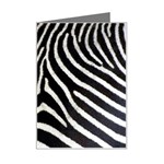 Zebra Print Big	 Mini Greeting Card