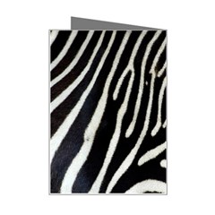 Zebra Print Big	 Mini Greeting Card from ArtsNow.com Right