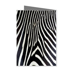 Zebra Print Big	 Mini Greeting Cards (Pkg of 8) from ArtsNow.com Left