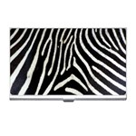 Zebra Print Big	 Business Card Holder