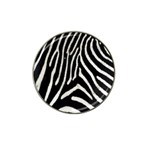 Zebra Print Big	 Hat Clip Ball Marker (4 pack)