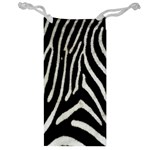 Zebra Print Big	 Jewelry Bag