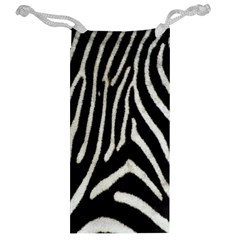 Zebra Print Big	 Jewelry Bag from ArtsNow.com Back