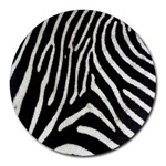 Zebra Print Big	Collage Round Mousepad