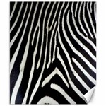 Zebra Print Big	Canvas 8  x 10 