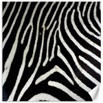 Zebra Print Big	Canvas 12  x 12 