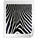 Zebra Print Big	Canvas 16  x 20 