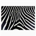 Zebra Print Big	 Glasses Cloth (Large