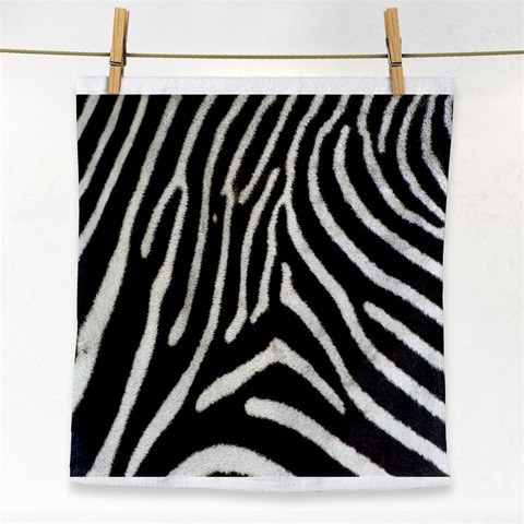 Zebra Print Big	 Face Towel from ArtsNow.com Front