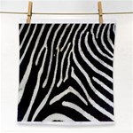 Zebra Print Big	 Face Towel