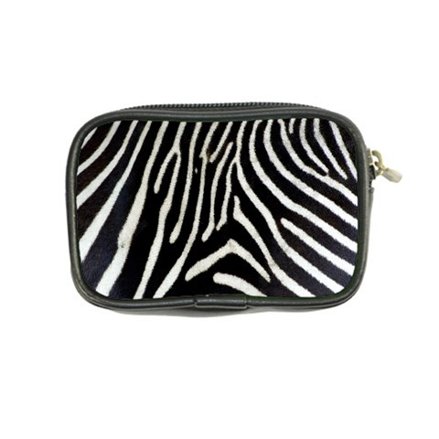 Zebra Print Big	 Coin Purse from ArtsNow.com Back