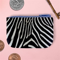 Zebra Print Big	 Mini Coin Purse from ArtsNow.com Back