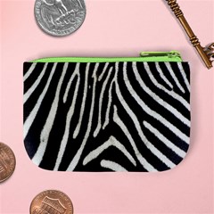 Zebra Print Big	 Mini Coin Purse from ArtsNow.com Back