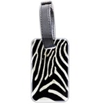 Zebra Print Big	 Luggage Tag (two sides)