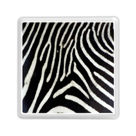Zebra Print Big	Memory Card Reader (Square) from ArtsNow.com Front