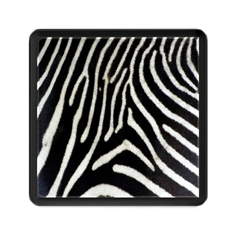 Zebra Print Big	Memory Card Reader (Square) from ArtsNow.com Front