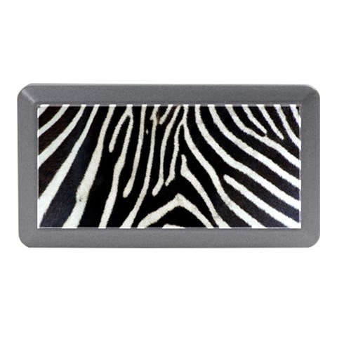 Zebra Print Big	Memory Card Reader (Mini Rectangular) from ArtsNow.com Front