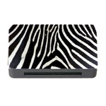 Zebra Print Big	Memory Card Reader with CF (Rectangular)