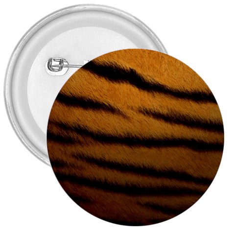 Tiger Print Dark	 3  Button from ArtsNow.com Front
