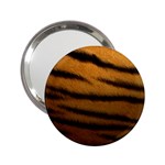 Tiger Print Dark	 2.25  Handbag Mirror