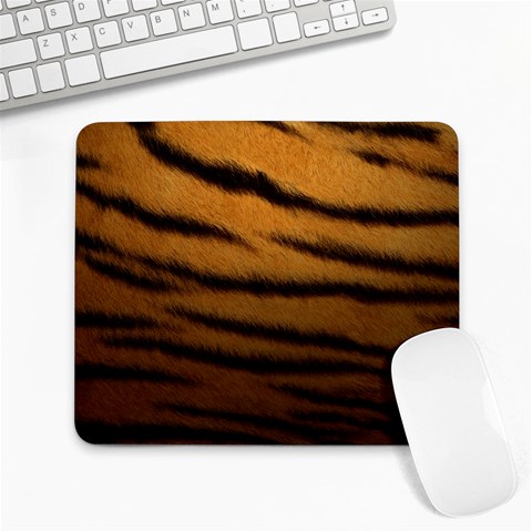 Tiger Print Dark	 Large Mousepad from ArtsNow.com Front