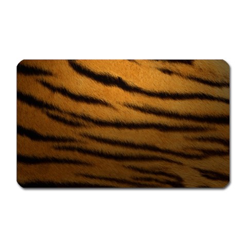 Tiger Print Dark	 Magnet (Rectangular) from ArtsNow.com Front