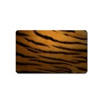 Tiger Print Dark	 Magnet (Name Card)