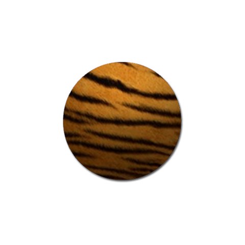 Tiger Print Dark	 Golf Ball Marker (10 pack) from ArtsNow.com Front