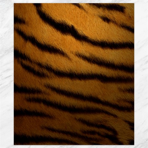 Tiger Print Dark	Canvas 8  x 10  from ArtsNow.com 8.15 x9.66  Canvas - 1
