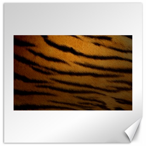 Tiger Print Dark	Canvas 20  x 20  from ArtsNow.com 19 x19.27  Canvas - 1