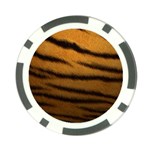 Tiger Print Dark	 Poker Chip Card Guard