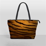 Tiger Print Dark	 Classic Shoulder Handbag