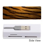 Tiger Print Dark	Memory Card Reader (Stick)