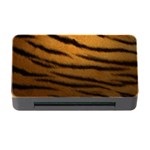 Tiger Print Dark	Memory Card Reader with CF (Rectangular)