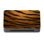 Tiger Print Dark	Memory Card Reader with CF (Rectangular)