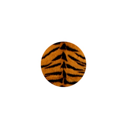 Tiger Print	 1  Mini Button from ArtsNow.com Front