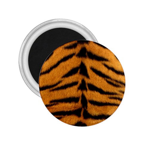 Tiger Print	 2.25  Magnet from ArtsNow.com Front