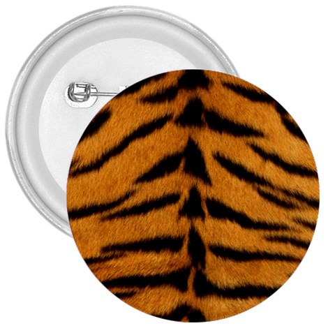 Tiger Print	 3  Button from ArtsNow.com Front