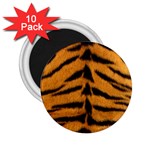 Tiger Print	 2.25  Magnet (10 pack)