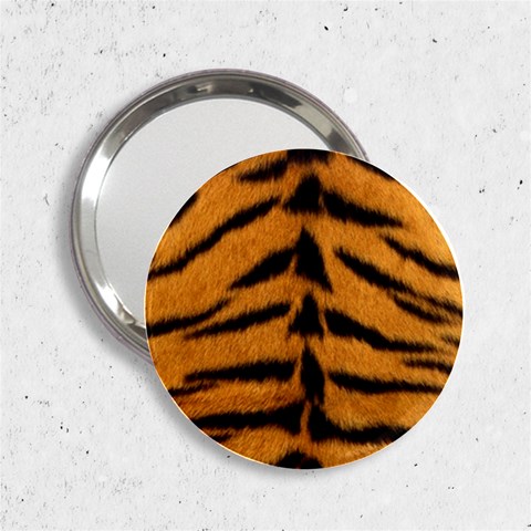 Tiger Print	 2.25  Handbag Mirror from ArtsNow.com Front