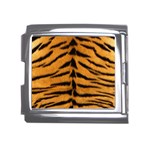 Tiger Print	 Mega Link Italian Charm (18mm)