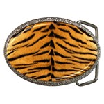 Tiger Print	 Belt Buckle