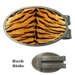 Tiger Print	 Money Clip (Oval)