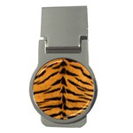 Tiger Print	 Money Clip (Round)