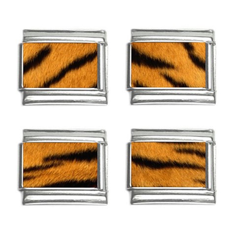 Tiger Print	9mm Italian Charm (4 pack) from ArtsNow.com Front
