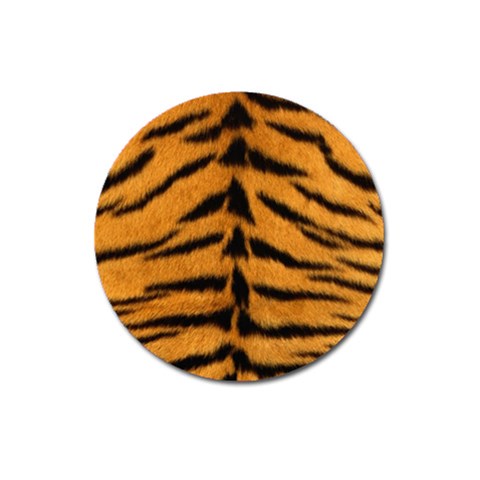 Tiger Print	 Magnet 3  (Round) from ArtsNow.com Front