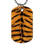 Tiger Print	 Dog Tag (Two Sides)