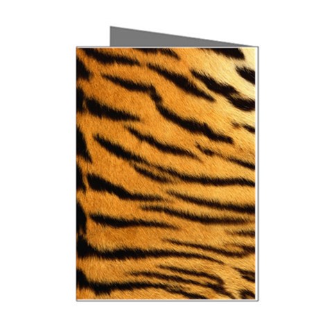 Tiger Print	 Mini Greeting Cards (Pkg of 8) from ArtsNow.com Left