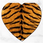Tiger Print	 Jigsaw Puzzle (Heart)